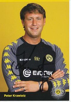 Peter Krawietz   2009/2010  BVB Borussia Dortmund  Fußball Autogrammkarte original signiert 
