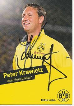 Peter Krawietz  2013/2014  BVB Borussia Dortmund  Fußball Autogrammkarte original signiert 