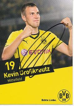 Kevin Großkreutz  2013/2014  BVB Borussia Dortmund  Fußball Autogrammkarte original signiert 