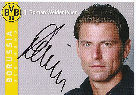Roman Weidenfeller  2007/2008  BVB Borussia Dortmund  Fußball Autogrammkarte original signiert 