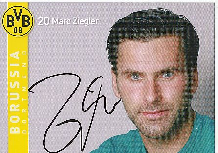Marc Ziegler  2007/2008  BVB Borussia Dortmund  Fußball Autogrammkarte original signiert 