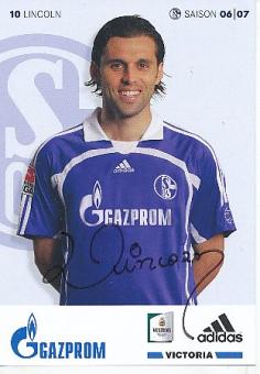 Lincoln  2006/2007  FC Schalke 04  Fußball Autogrammkarte original signiert 
