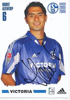 Hamit Altintop  2005/2006  FC Schalke 04  Fußball Autogrammkarte original signiert 