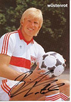 Bernd Förster   VFB Stuttgart   Fußball Autogrammkarte original signiert 