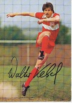 Walter Kelsch  Ligra  VFB Stuttgart   Fußball Autogrammkarte original signiert 