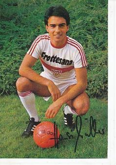 Hansi Müller  VFB Stuttgart   Fußball Autogrammkarte original signiert 