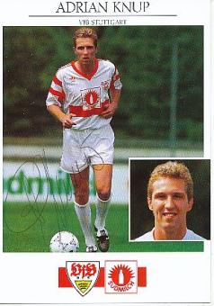 Adrian Knup  VFB Stuttgart   Fußball Autogrammkarte original signiert 