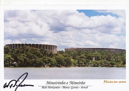 Wilson Piazza   Brasilien  Weltmeister WM 1970  Fußball Autogrammkarte  original signiert 