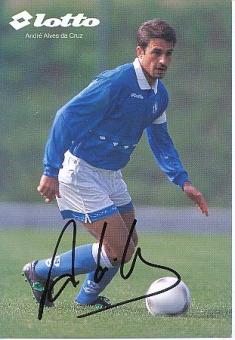 Andre Cruz  SSC Neapel   &  Brasilien  Fußball Autogrammkarte  original signiert 