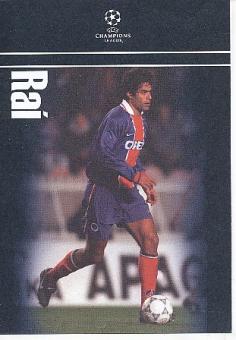 Rai   PSG Paris Saint Germain   &  Brasilien Weltmeister WM 1994  Fußball Autogrammkarte  original signiert 