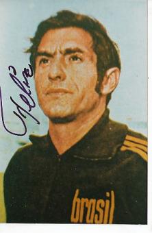 Felix † 2012  Brasilien  WM 1970  Fußball Autogramm Foto original signiert 