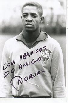 Dorval Rodrigues "Macale" † 2021  Brasilien  Fußball Autogramm Foto original signiert 