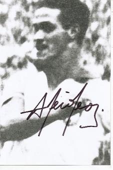 Ademir de Menezes † 1996  Brasilien WM 1950  Fußball Autogramm Foto original signiert 