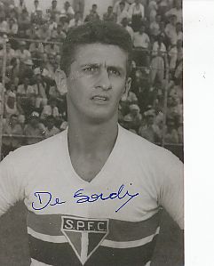 Nilton de Sordi † 2013  Brasilien Weltmeister WM 1958  Fußball Autogramm Foto original signiert 