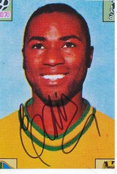 Edu "Jonas Eduardo Américo"  Brasilien Weltmeister WM 1970  Fußball Autogramm Foto original signiert 