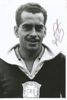 Zito  † 2015  Brasilien Weltmeister WM 1958 + 1962  Fußball Autogramm Foto original signiert 