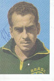 Zito  † 2015  Brasilien Weltmeister WM 1958 + 1962  Fußball Autogramm Foto original signiert 
