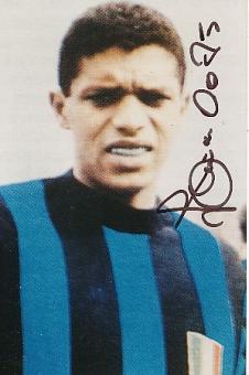 Jair da Costa "Jair" Inter Mailand & Brasilien Weltmeister WM 1962   Fußball Autogramm Foto original signiert 