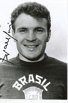 Jose Altafini   Brasilien Weltmeister  WM 1958  Fußball Autogramm Foto original signiert 