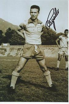 Mario Zagallo Brasilien Weltmeister WM 1958 & 1962 & 1970   Fußball Autogramm Foto original signiert 