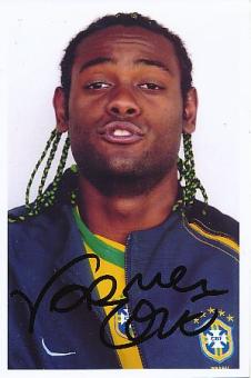 Vagner Love  Brasilien   Fußball Autogramm Foto original signiert 