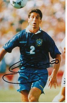 Jorginho   Brasilien Weltmeister WM 1994  Fußball Autogramm Foto original signiert 