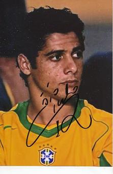 Cicinho  Brasilien WM 2006  Fußball Autogramm Foto original signiert 