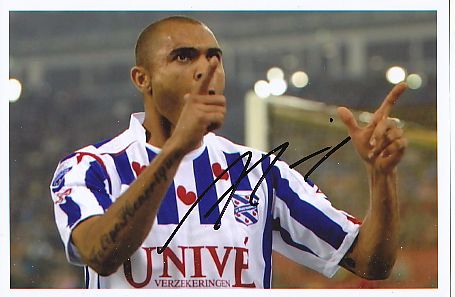 Afonso Alves  SC Heerenveen  &  Brasilien  Fußball Autogramm Foto original signiert 
