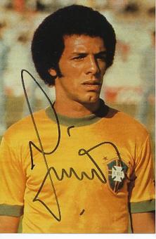 Junior   Brasilien WM 1982 Fußball Autogramm Foto original signiert 