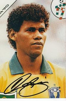 Aldair  Brasilien Weltmeister WM 1994  Fußball Autogramm Foto original signiert 