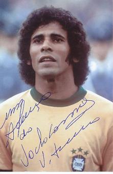 Valdomiro   Brasilien WM 1974  Fußball Autogramm Foto original signiert 