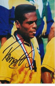 Ronaldão  Brasilien Weltmeister WM 1994  Fußball Autogramm Foto original signiert 