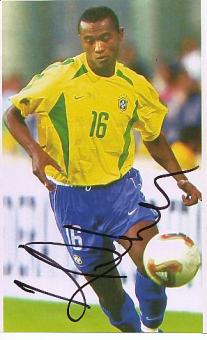 Kleber  Brasilien  Fußball Autogramm Foto original signiert 