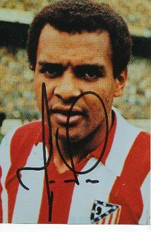 Luis Pereira  Atletico Madrid &  Brasilien WM 1974  Fußball Autogramm Foto original signiert 