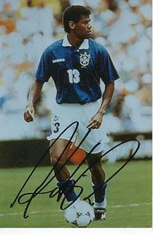 Aldair   Brasilien Weltmeister WM 1994  Fußball Autogramm Foto original signiert 