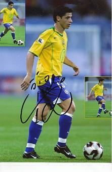 Zinho  Brasilien Weltmeister WM 1994  Fußball Autogramm Foto original signiert 