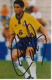 Roberto Carlos  Brasilien  Fußball Autogramm Foto original signiert 