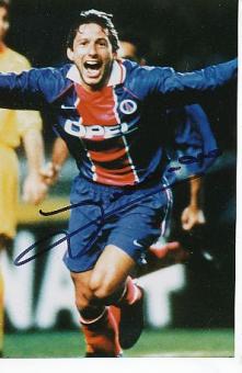 Leonardo   PSG Paris Saint Germain & Brasilien Weltmeister WM 1994  Fußball Autogramm Foto original signiert 