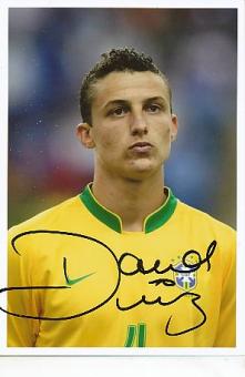 David Luiz   Brasilien WM 2014  Fußball Autogramm Foto original signiert 