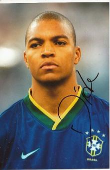 Dida  Brasilien Weltmeister WM 2002  Fußball Autogramm Foto original signiert 