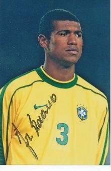 Junior Baiano    Brasilien WM 1998  Fußball Autogramm Foto original signiert 