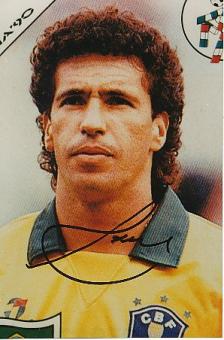 Careca   Brasilien WM 1990  Fußball Autogramm Foto original signiert 