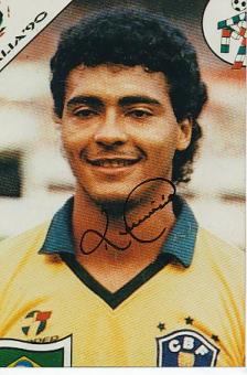 Romario   Brasilien Weltmeister WM 1994  Fußball Autogramm Foto original signiert 