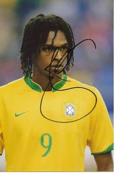 Jo  Brasilien   Fußball Autogramm Foto original signiert 