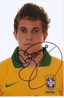 Bernard  Brasilien   Fußball Autogramm Foto original signiert 