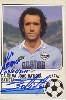 Batista   Brasilien WM 1982   Fußball Autogramm Foto original signiert 