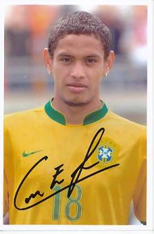 Carlos Eduardo  Brasilien   Fußball Autogramm Foto original signiert 