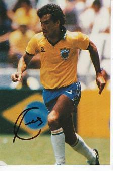 Careca  Brasilien  WM 1990   Fußball Autogramm Foto original signiert 