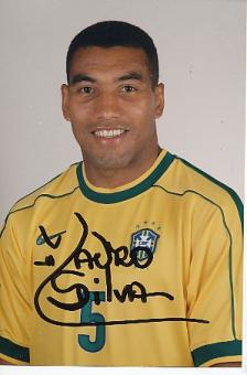 Mauro Silva   Brasilien Weltmeister WM 1994 Fußball Autogramm Foto original signiert 