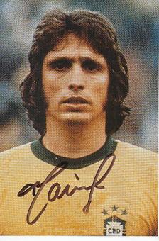 Mario Marinho  Brasilien WM 1974  Fußball Autogramm Foto original signiert 